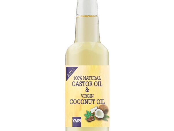 Yari 100% Natural Castor Oil & Virgin Coconut Oil 2 in 1 250ml