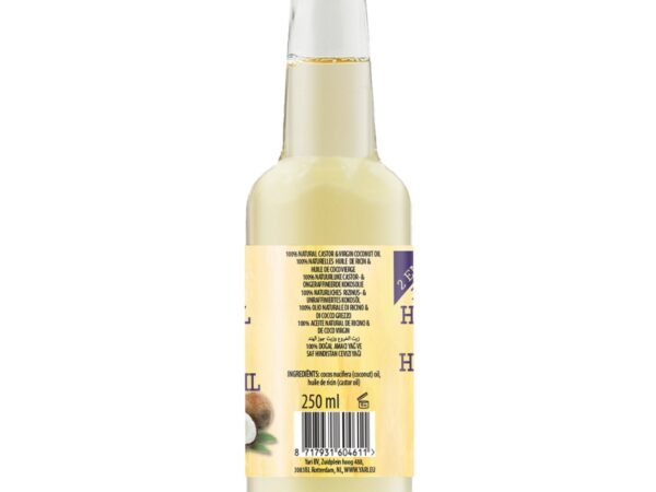 Yari 100% Natural Castor Oil & Virgin Coconut Oil 2 in 1 250ml